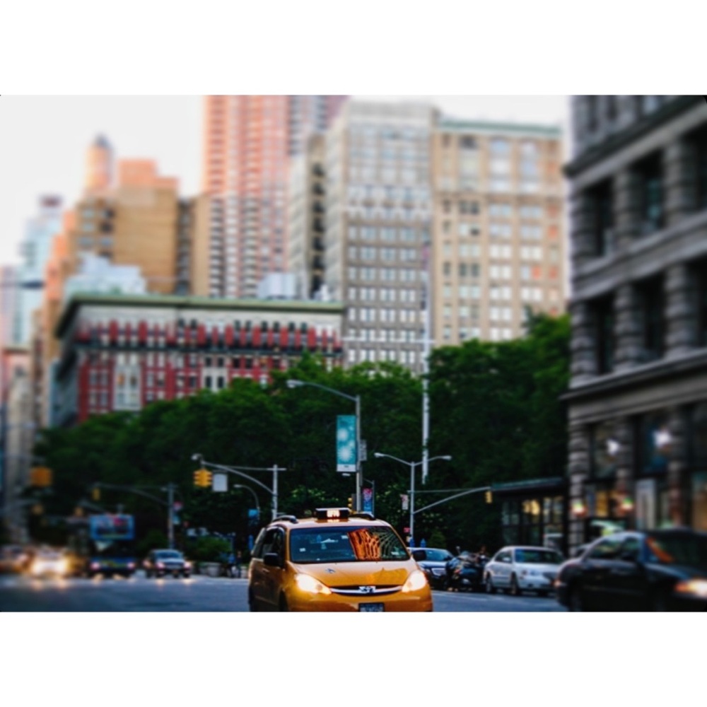 ❤️Personal Artwork- Matted Photo 5x7”- Union Square, Manhattan